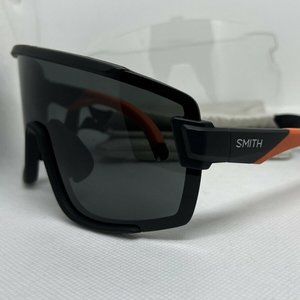 SMITH SUNGLASSES WILDCAT BLACK/ORANGE OVERSIZED